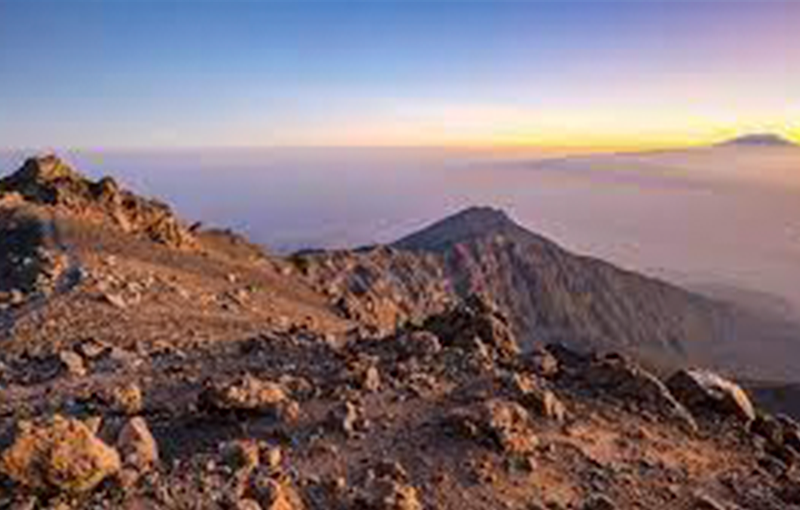 Mountain Meru Climbing